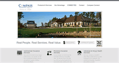 Desktop Screenshot of compassinsurance.net